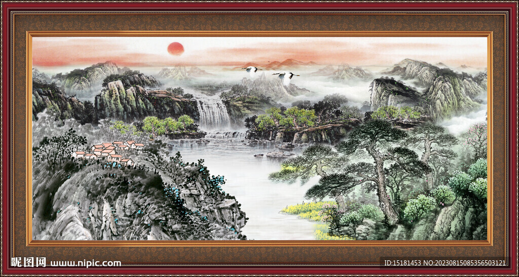 风景画 