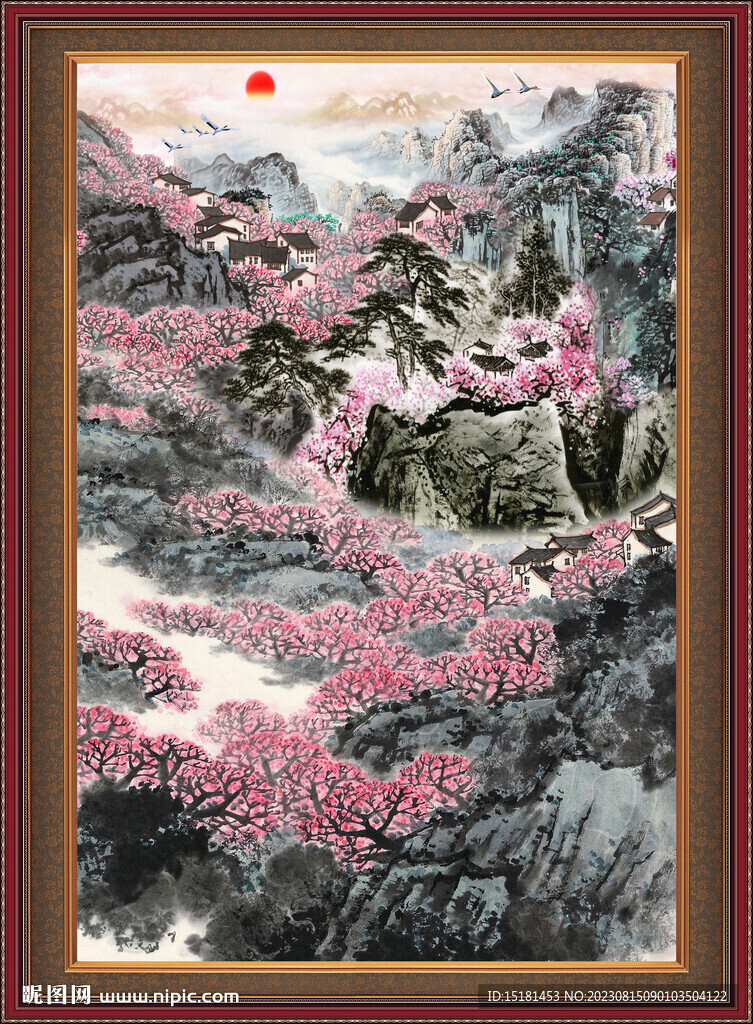 旭日东升 