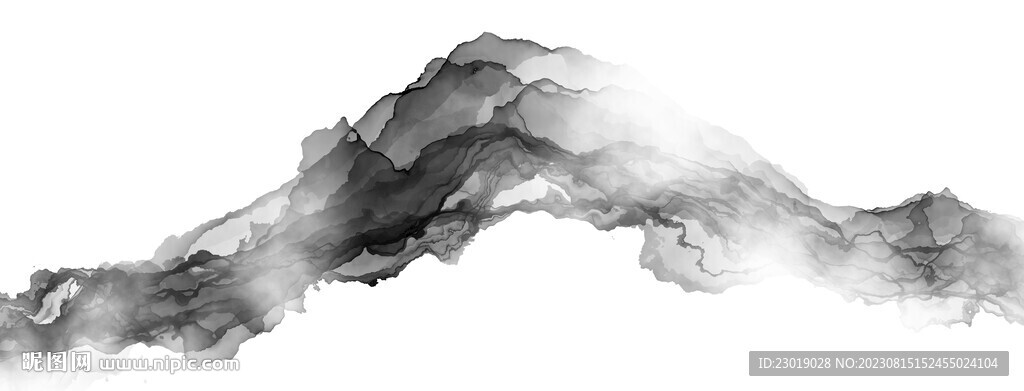 抽象水墨画