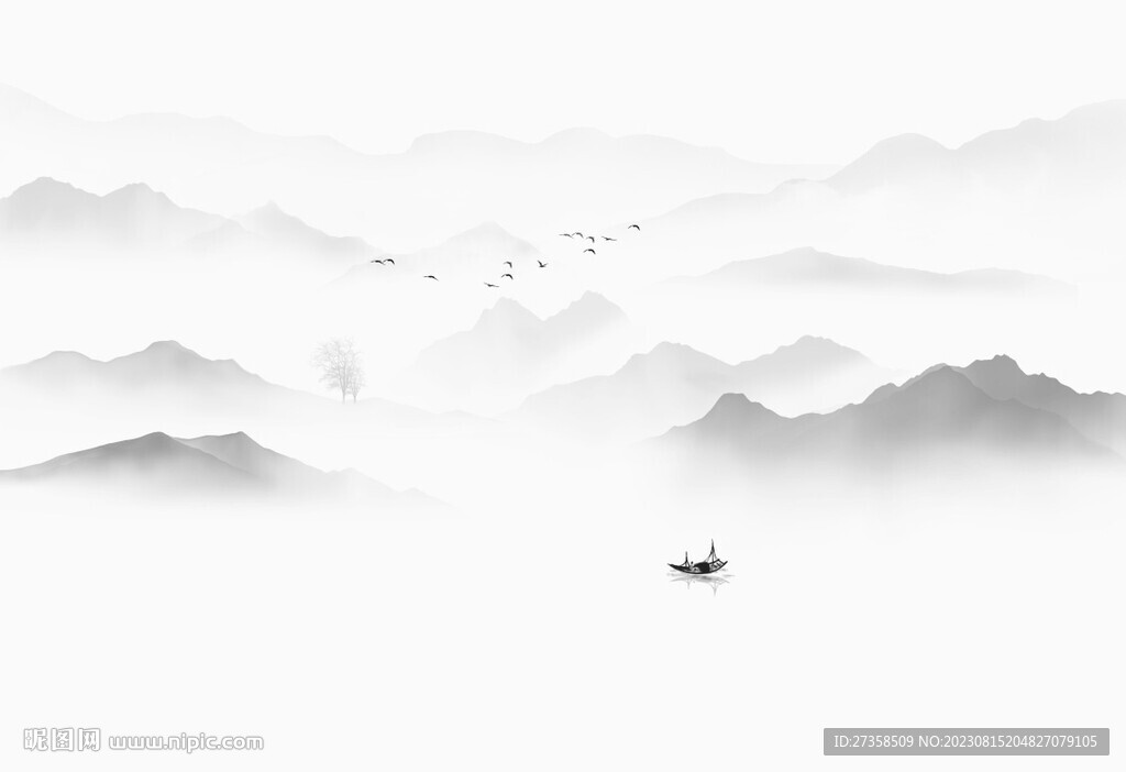 水墨山水
