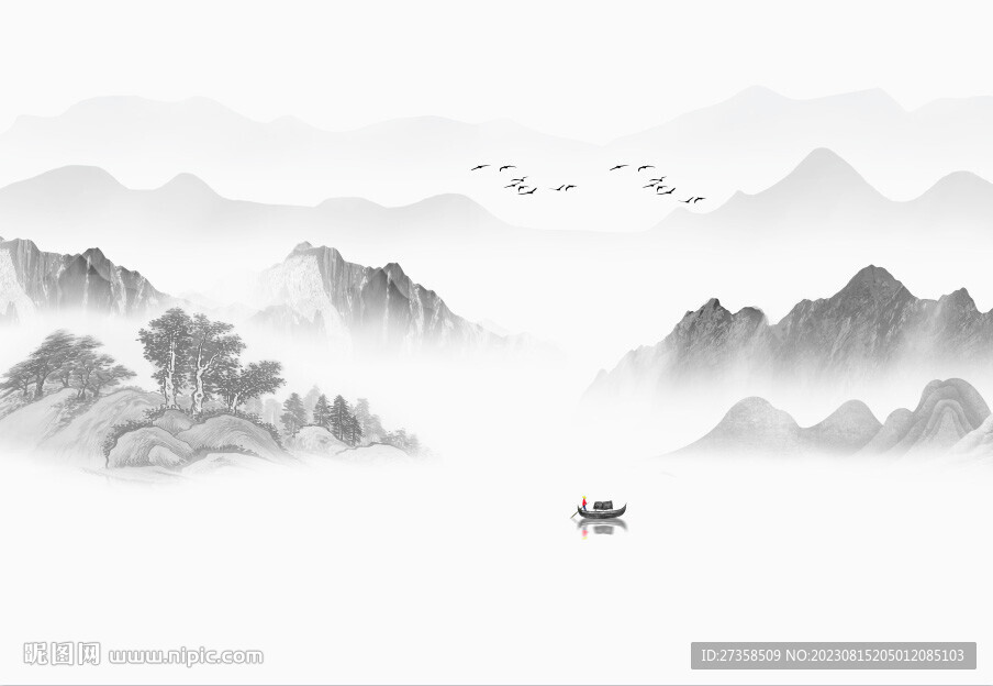 水墨山水