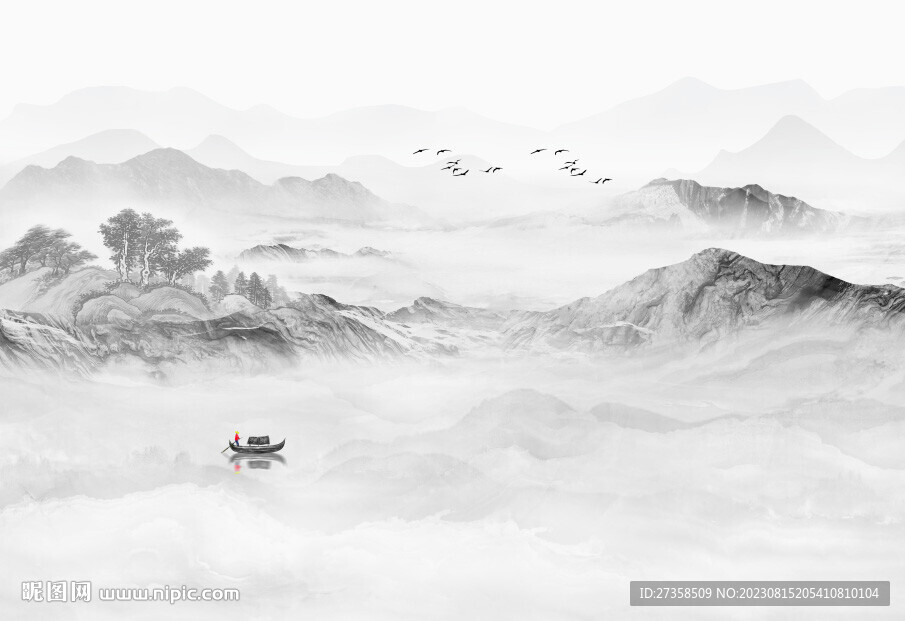 水墨山水