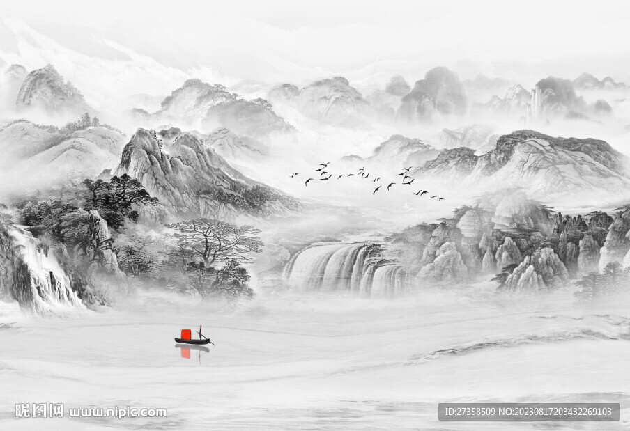 水墨山水