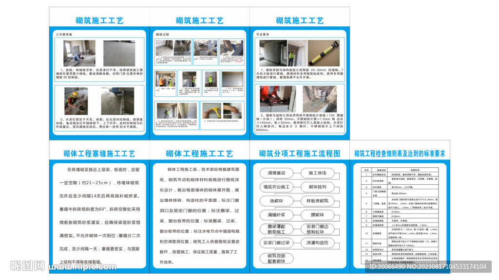 砌筑施工工艺