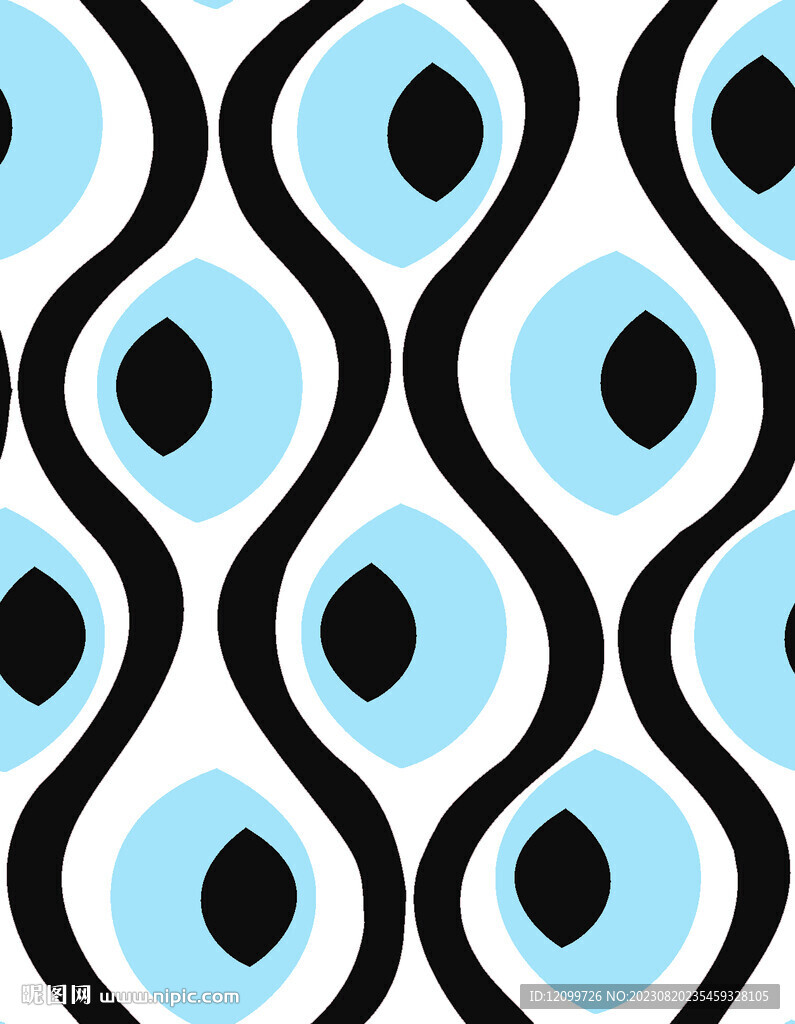 不规则波浪条纹