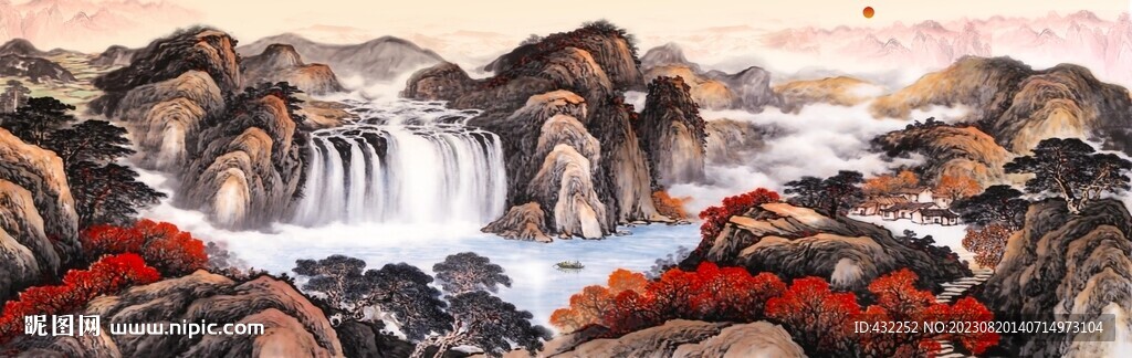山水画