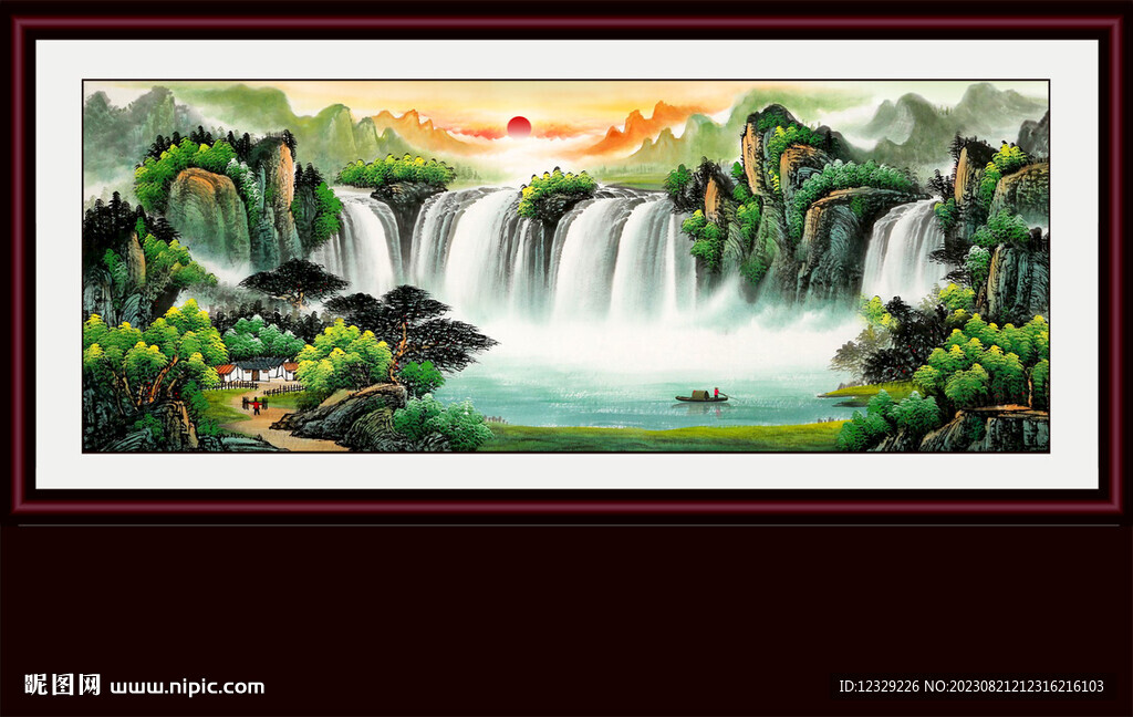 山水画