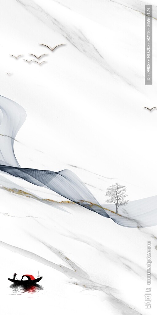 新极简玄关画 Tif分层