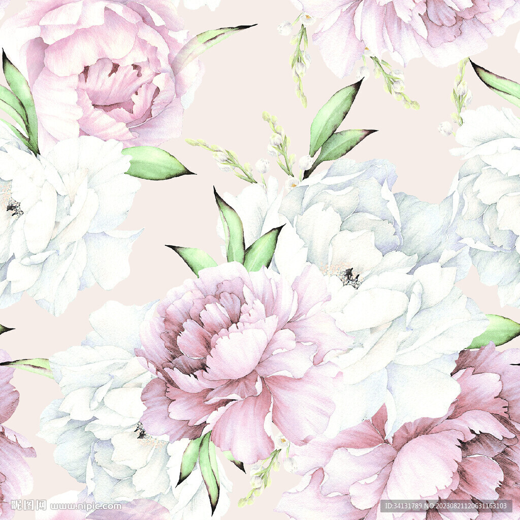 手绘花
