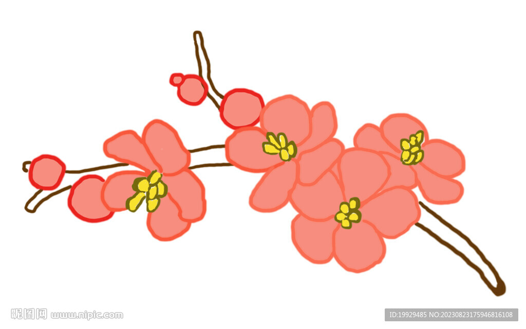 一枝花素材