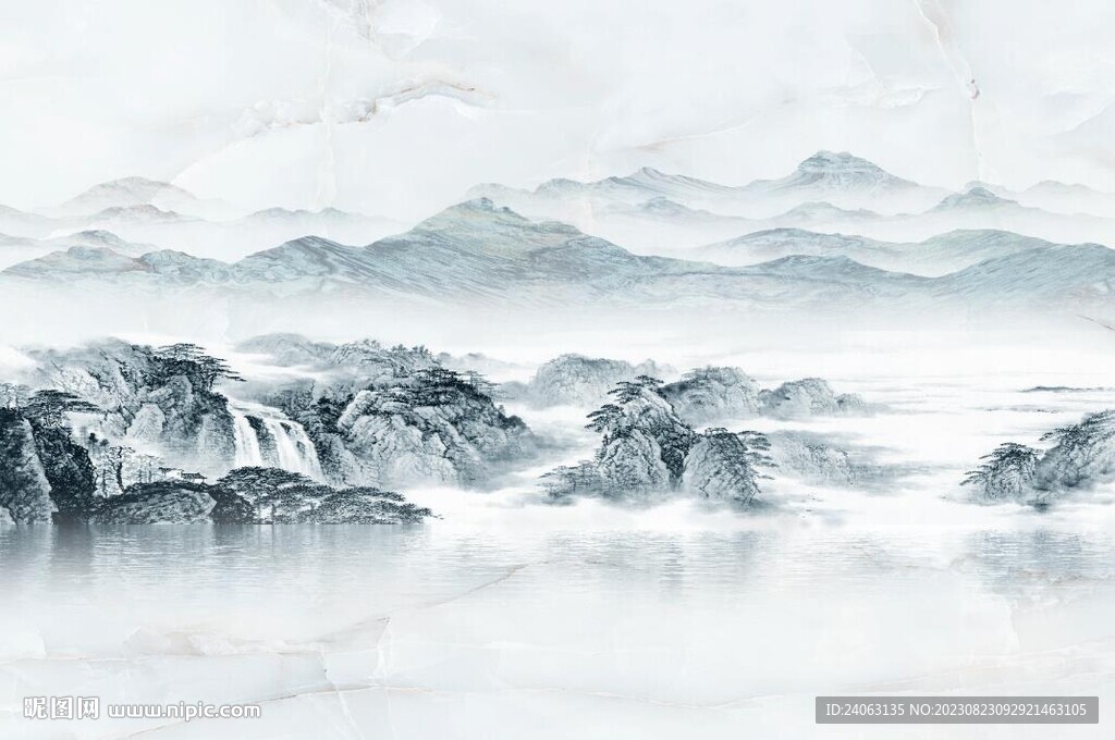 中式山水情