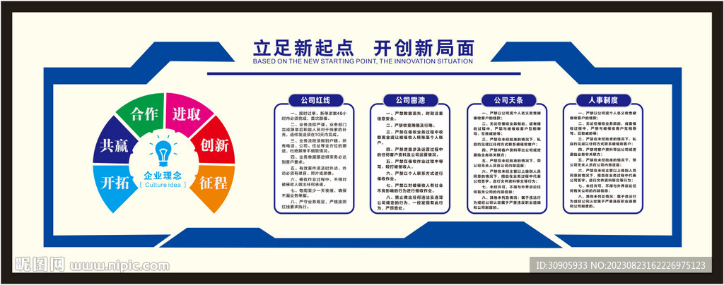 企业文化开创新局面