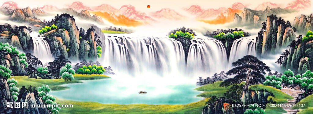 国画山水