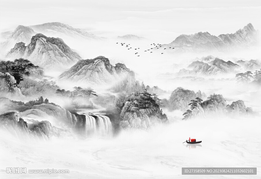 水墨山水