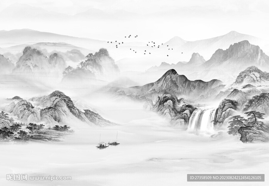 水墨山水
