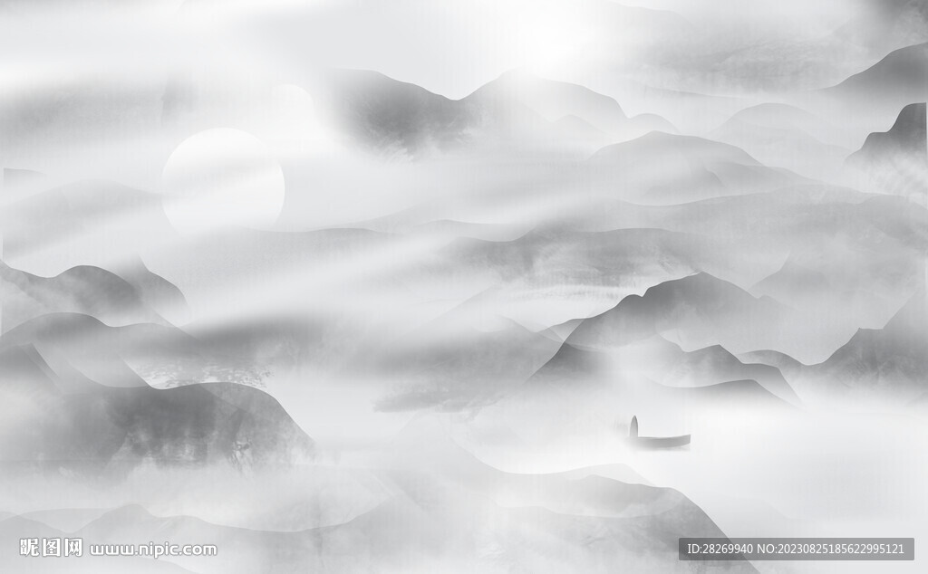 山水 