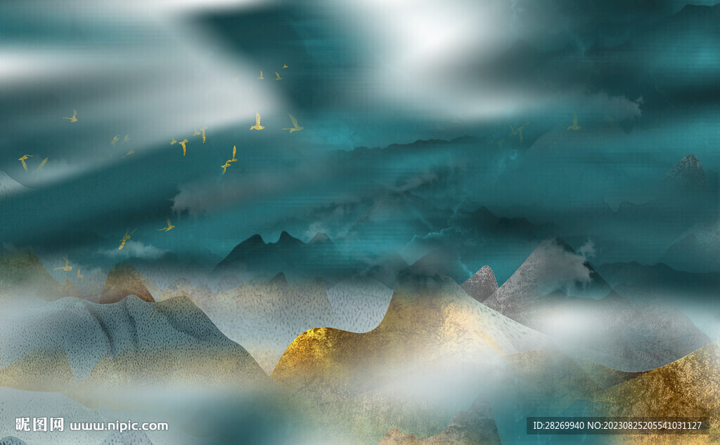 高清山水画