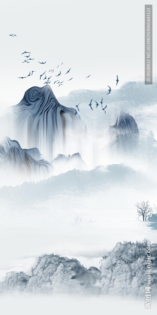 高清 简约玄关新画 Tif分层