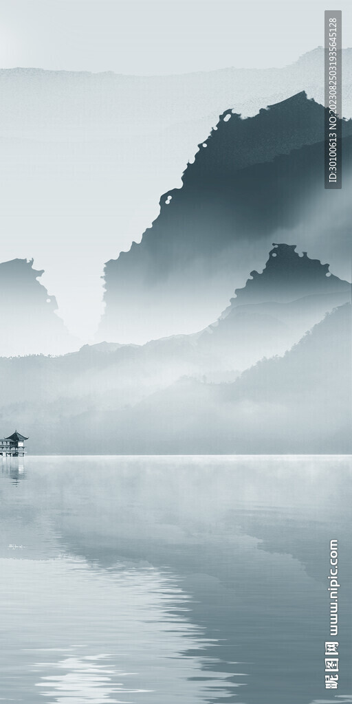 奢雅 新传玄关框画 Tif分层