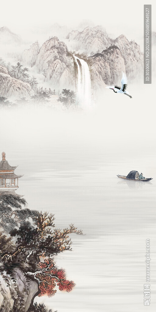 高档 新品玄关框画 Tif分层