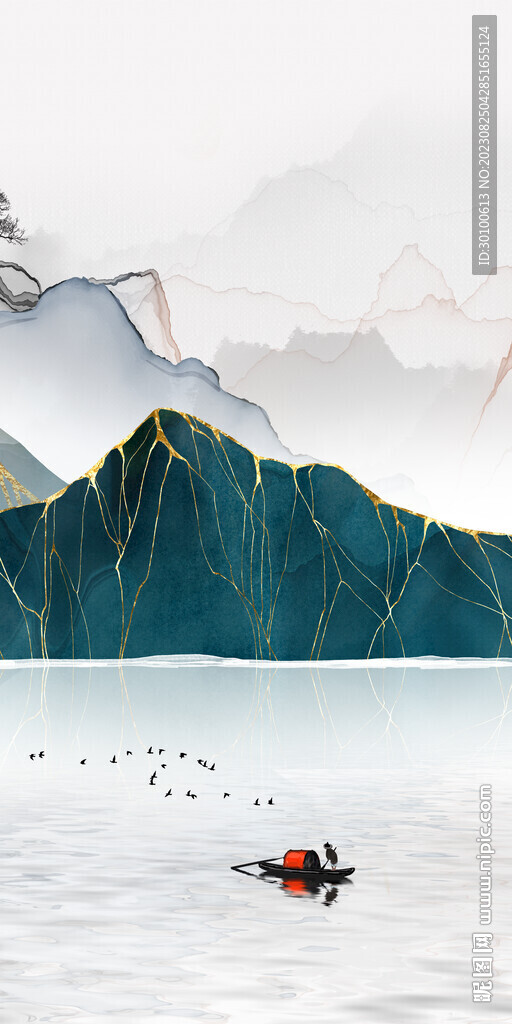 最新 现代新玄关画 tif分层