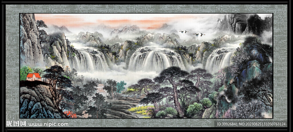 国画山水