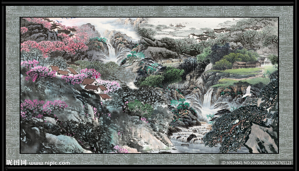 国画山水