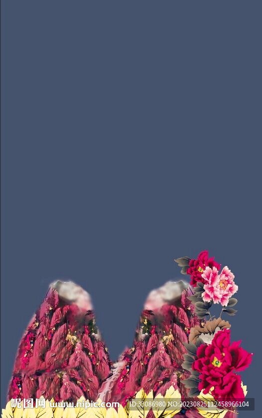 定位花