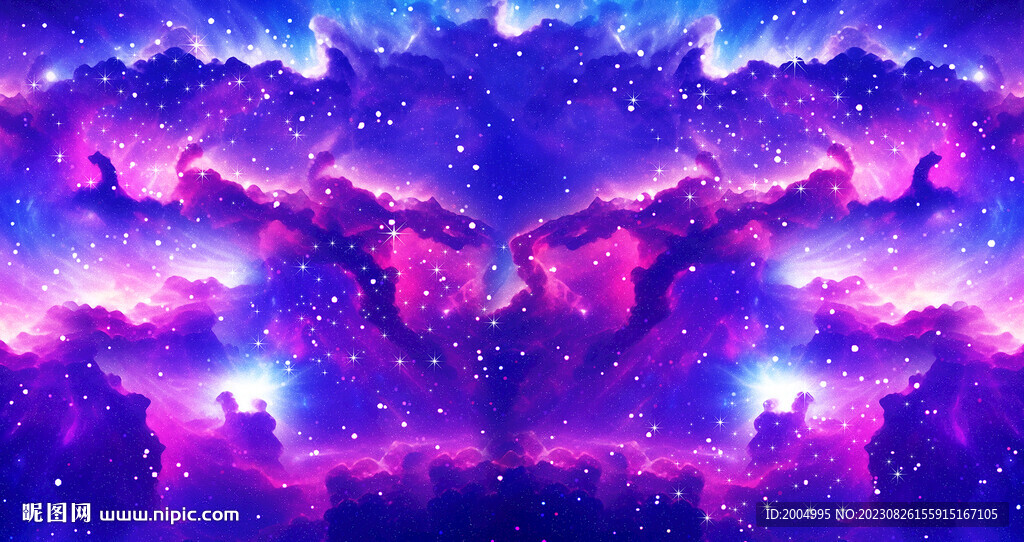 唯美星空对拼图