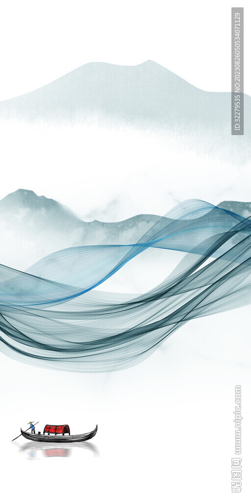 意境 中式现代玄关 TiF分层