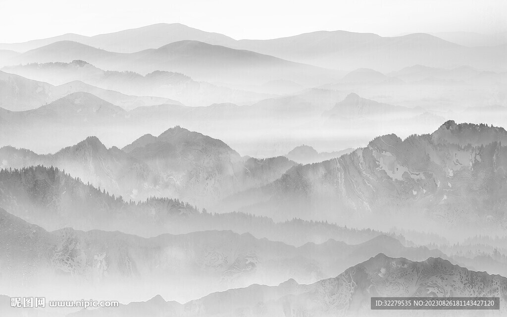 高雅 简意新品山水 TiF分层