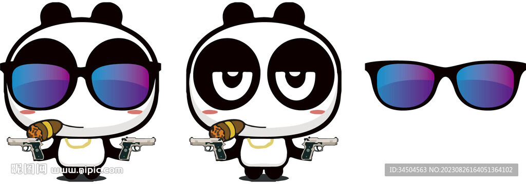 酷拽熊猫
