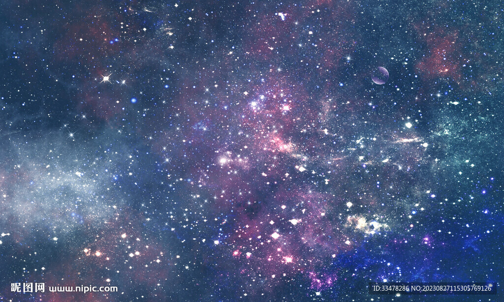 宇宙星空背景墙
