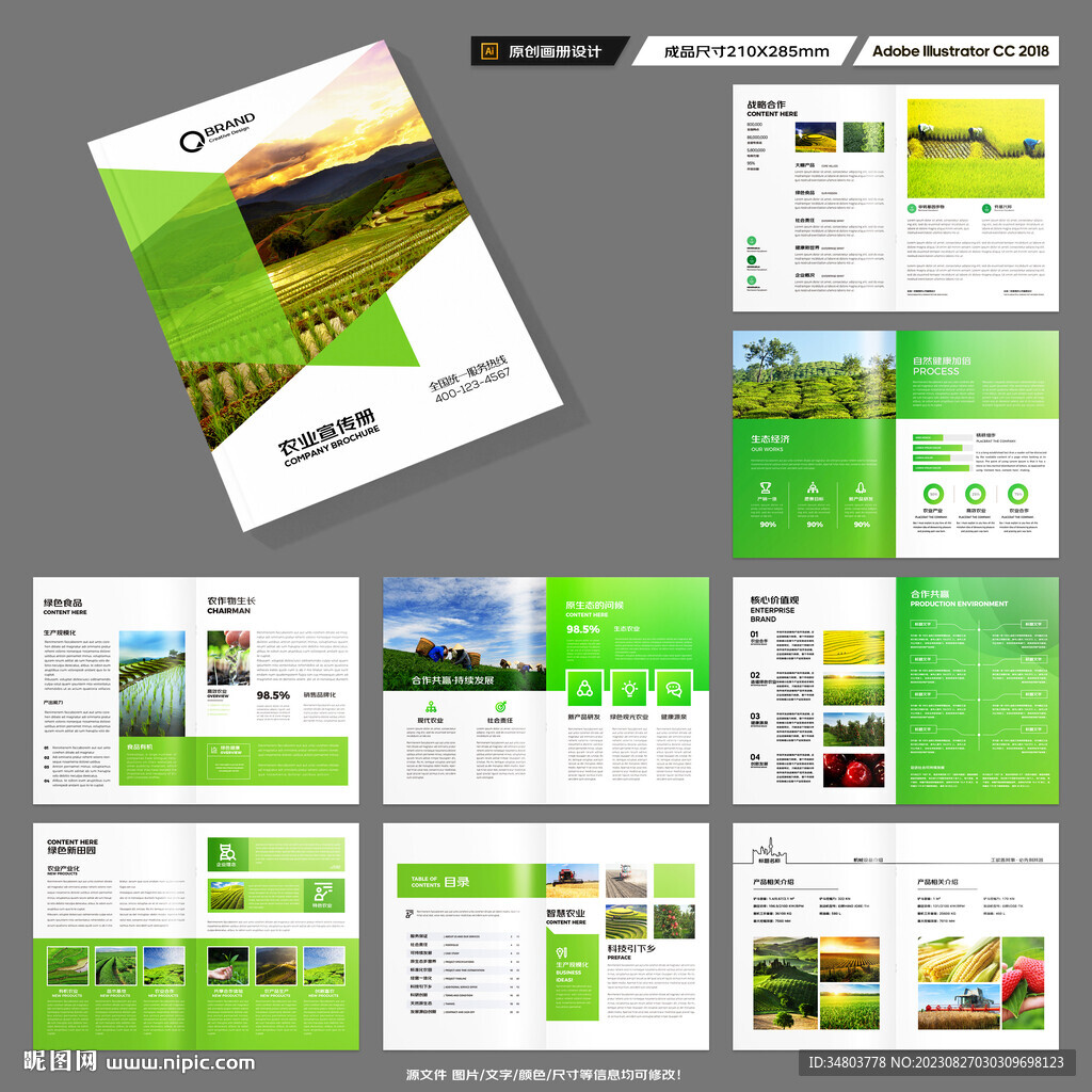 农产品画册