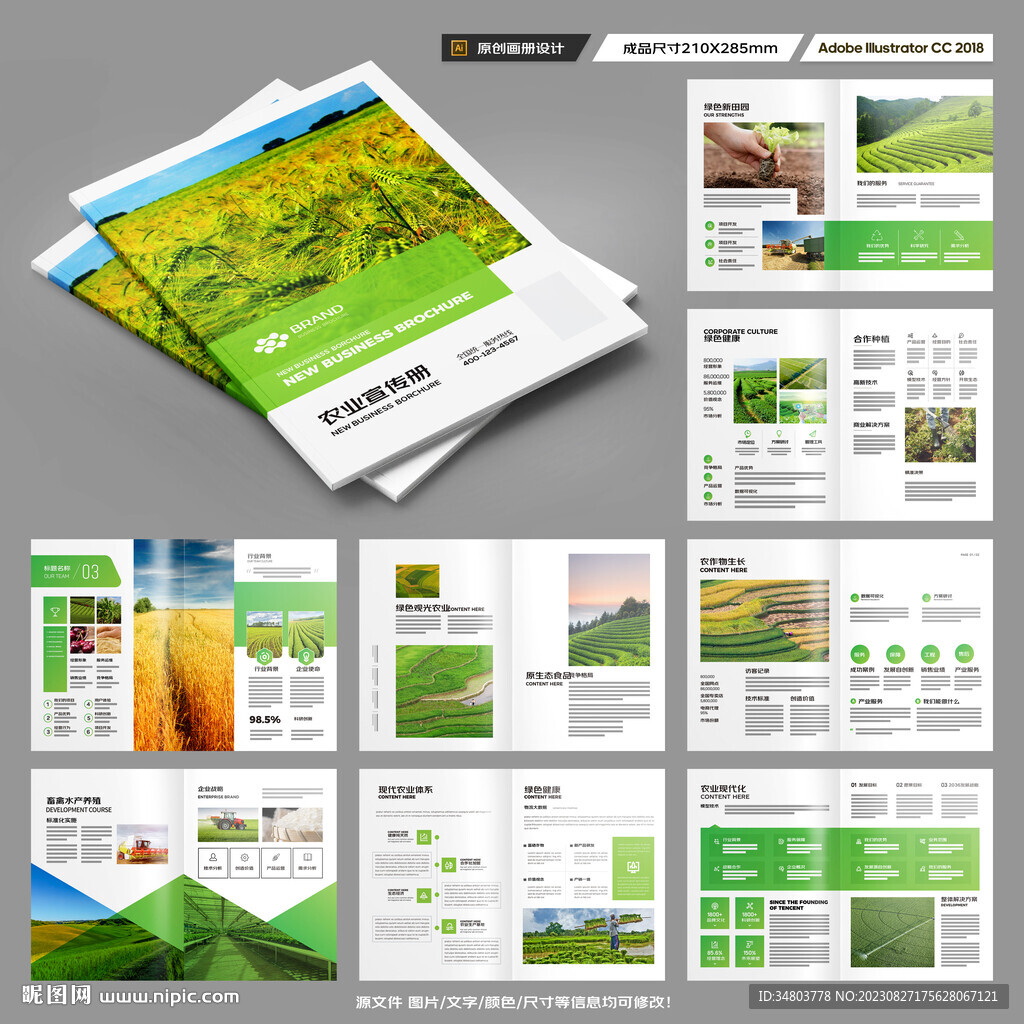 农业科技画册