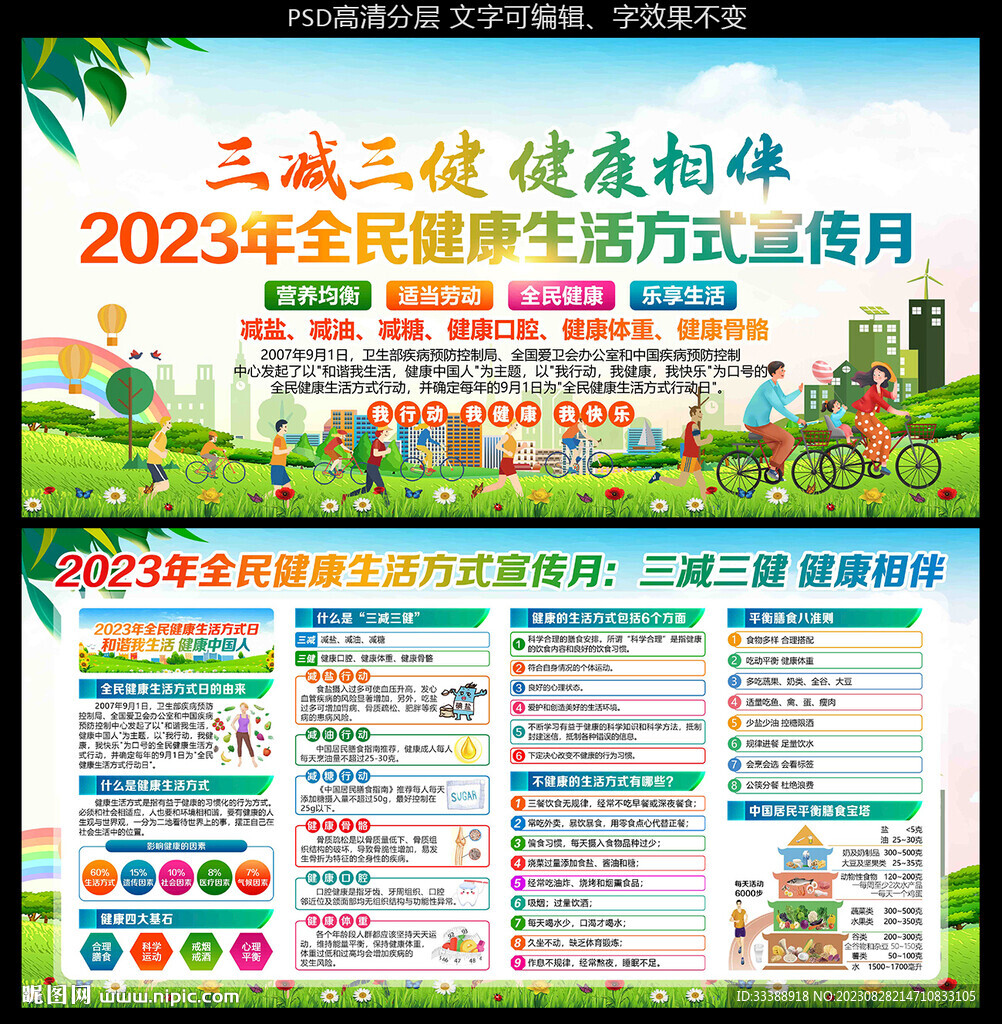 全民健康生活方式行动宣传月