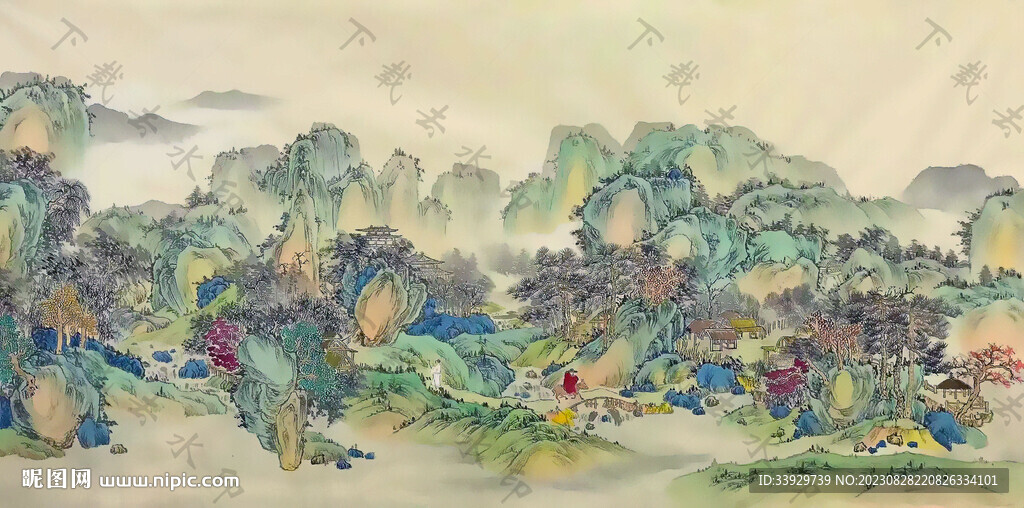 千里江山图