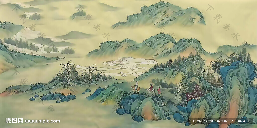 千里江山图