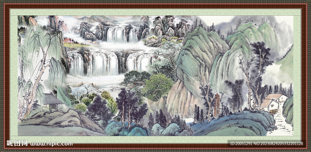 风水画 