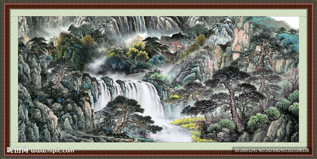 山水风景画