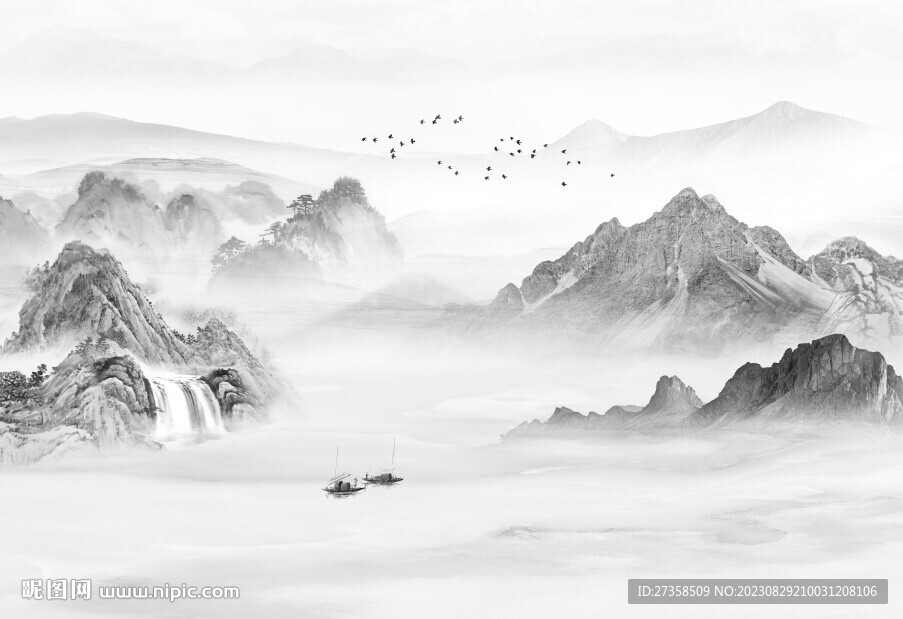 水墨山水