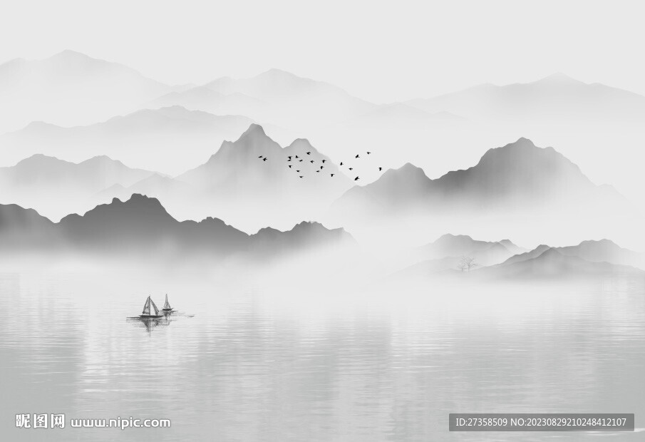 水墨山水