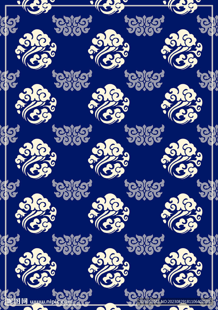古典花纹