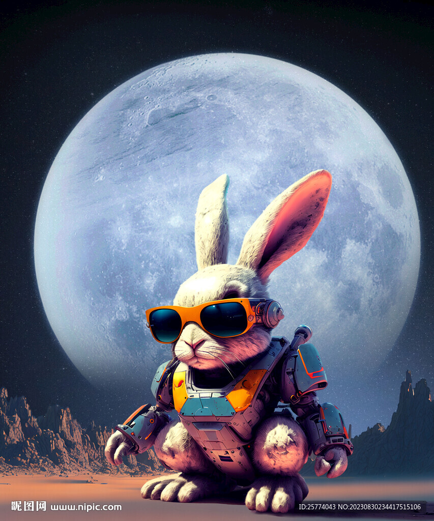 月亮机甲兔