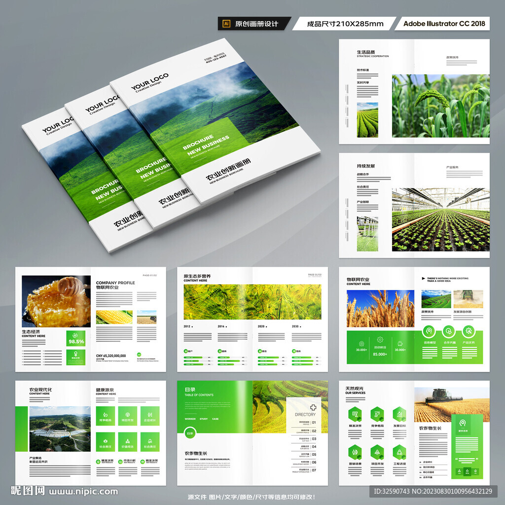 农产品画册
