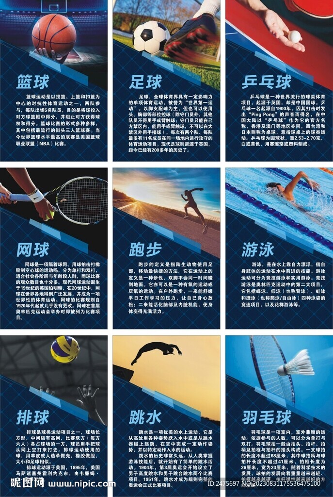 体育展板