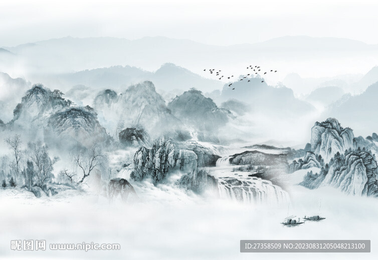 水墨山水