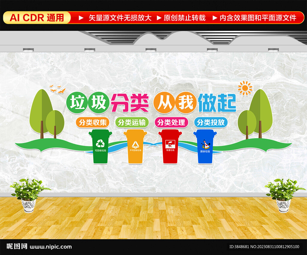 垃圾分类文化墙