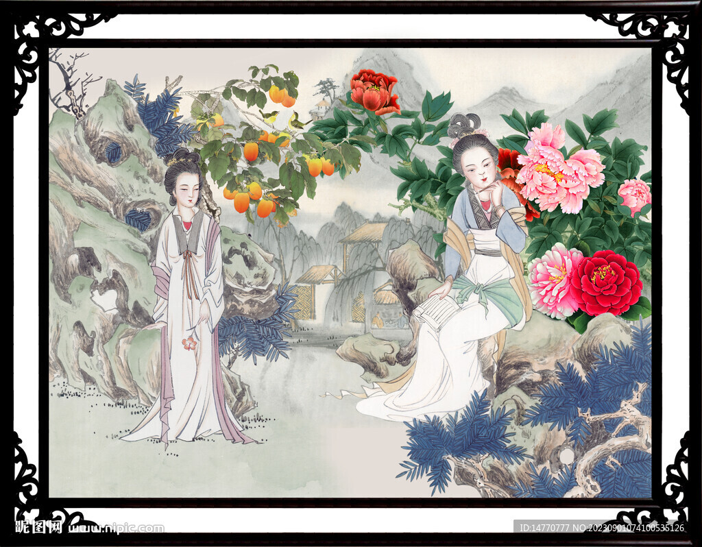 仕女图