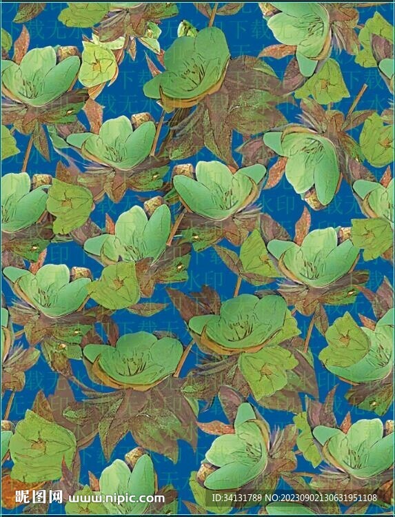手绘花